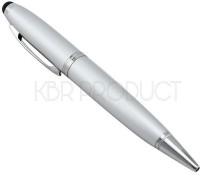 KBR PRODUCT Silver stylus ball pen 8 GB Pen Drive(Silver)