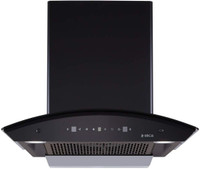 Elica WDFL 608 HAC MS NERO Auto Clean Wall Mounted Chimney(Black 1200 CMH)