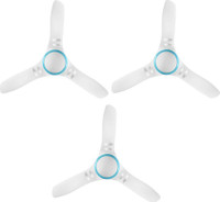 USHA EX9 pack of 3 1200 mm 3 Blade Ceiling Fan(sea salt blue, Pack of 3)
