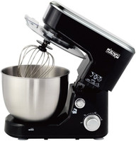 DSP Stand Mixer 1000W with 5L SS Bowl| Includes Whisking Cone, Mixing Beater & Dough Hook 1000 W Stand Mixer(Black, Steel)