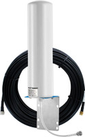 Netboon External Barrel Antenna 12 dBi Directional Antenna with 10 Meter LMR 200 Coaxial Cable Antenna Amplifier