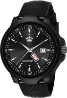 LIMESTONE Mesh Strap All Black Avatar Day and Date Functioning Quartz Analog Watch  - For Boys