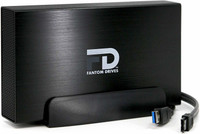 Fantom Drives 8 TB External Hard Disk Drive(Black)