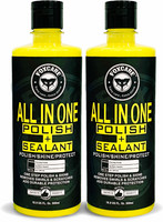 FOXCARE Liquid Car Polish for Exterior, Metal Parts, Dashboard, Tyres, Leather, Chrome Accent, Exterior(1000 ml, Pack of 2)