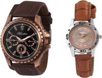 Timebre CPLCOM100 Trendy Analog Watch For Couple