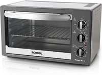 BOROSIL 42-Litre B-OTG-42L Oven Toaster Grill (OTG)(silver)
