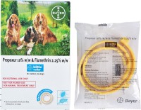 Bayer Kiltix Collar for Fleas and Ticks Dog Anti-tick Collar(Large, Yellow)