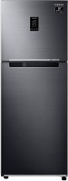 View Samsung 314 l Frost Free Double Door 2 Star (2021) Convertible Refrigerator(LUXE BLACK, RT34A4622BX/HL) Price Online(Samsung)