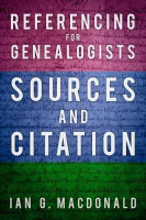 Referencing for Genealogists(English, Electronic book text, Macdonald Ian G.)