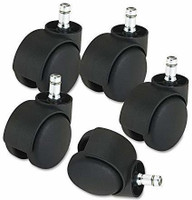MR Ergonomics Pin type chair wheels Bar Stool Wheels(Furniture Parts, Plastic)