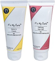 Fix My Curls Travel Size, Styling Bundle, with Glaze Hair Gel, and Stay Leave In Cream,50g each… Hair Lotion(100 ml)