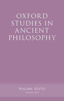 Oxford Studies in Ancient Philosophy, Volume 48(English, Hardcover, unknown)