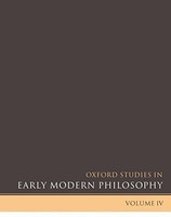 Oxford Studies in Early Modern Philosophy Volume IV(English, Paperback, unknown)