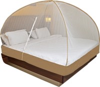 OnlineTree Polyester Adults INDGOLD Mosquito Net(GOLDEN)