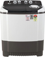 LG 8 kg with Roller Jet Pulsator + Soak Semi Automatic Top Load Grey(P8030SGAZ)