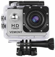 MJDCNC Action Camera 1080P 12MP Sports Camera Full HD 2.0 Inch Action Cam 30m/98ft Underwater Waterproof Camera with Mounting Accessories Kit Sports and Action Camera(White, 720 MP)