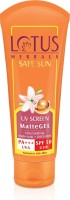 LOTUS HERBALS Safe Sun Invisible Matte Gel Sunscreen SPF 50 PA+++ , For Men & Women, Non-Greasy, Suitable for Oily Skin - SPF 50 PA+++(50 g)