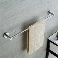 ANTIK 12 INCH Stainless Steel Towel Bar | Bathroom Towel Rod Holder,Wall Mounted Hand Towel Rail for Kitchen and Washroom 12 inch 1 Bar Towel Rod(Stainless Steel Pack of 1)