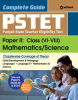 Pstet Punjab State Teacher Eligibility Test Paper 2 Class (6-8) Mathematics / Science(English, Paperback, unknown)