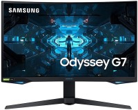 SAMSUNG 32 inch Curved Full HD LED Backlit VA Panel Gaming Monitor (LC32G75TQSWXXL)(Response Time: 1 ms)