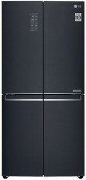 LG 594 L Frost Free Side by Side Inverter Technology Star Refrigerator  with with Hygiene Fresh+ and Smart ThinQ(WiFi Enabled)(Matte Black, GC-B22FTQPL)