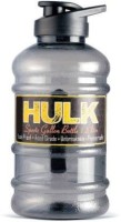 DOVEAZ Hulk Sports 1.5 L Unbreakable Freezer Safe Gallon Bottle 1500 ml Shaker(Pack of 1, Black, Plastic)