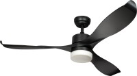 Syska SPARKLE 1400 mm Remote Controlled 3 Blade Ceiling Fan(Black, Pack of 1)