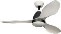 Syska ACROLITE 1200 mm BLDC Motor with Remote 3 Blade Ceiling Fan(Black , white, Pack of 1)