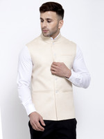 Badoliya & Sons Sleeveless Solid Men Jacket