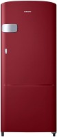 SAMSUNG 192 L Direct Cool Single Door 2 Star Refrigerator(Scarlet Red, RR20A2Y1BRH/NL)