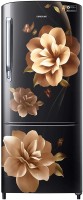 View SAMSUNG 192 L Direct Cool Single Door 3 Star Refrigerator(Camellia Black, RR20A272YCB/NL) Price Online(Samsung)