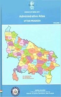 Census Of India 2011 - Uttar Pradesh - Administrative Atlas (Set Of Vol. I And II)(Hardcover, Neena Sharma)
