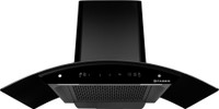 Faber Hood Orient Xpress HC SC BK 90 cm , 1200 m3/hr , Filterless with Gesture Control Auto Clean Wall Mounted Chimney(Black 1200 CMH)