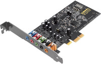 CREATIVE Sound blaster Audigy FX PCIe Internal Sound Card(5.1 Audio Channel)