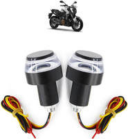 Vagary Front LED Indicator Light for Bajaj Universal For Bike(White, Blue)