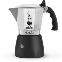 Bialetti Brikka 2 Cups Coffee Maker(Black)