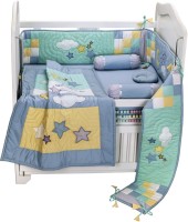 Baby Craft Cotton Bedding Set(Blue)