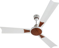 Polycab Woodart 1200MM Purocoat 900 mm Anti Dust 3 Blade Ceiling Fan(White, Pack of 1)