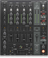 Behringer DJX900USB PRO Mixer Professional 5-Channel DJ Mixer with Optical VCA Crossfader, Digital Effects and USB Interface Digital Sound Mixer