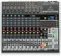 Behringer XENYX X1832USB Premium 18-Input 3/2-Bus Mixer with XENYX Mic Preamps & Compressors Digital Sound Mixer