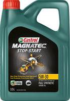 Castrol Magnatec STOP-START 5W-30 API SN Full Synthetic Full-Synthetic Engine Oil(3.5 L, Pack of 1)