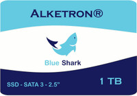 Alketron BLUE SHARK 1 TB Desktop, Laptop, Surveillance Systems, Servers, All in One PC's, Network Attached Storage Internal Solid State Drive (Blue Shark - SSD (Internal Solid State Drive) 1 TB - SATA 3 - 2.5" - 3D NAND - 6 Gb/s)