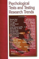 Psychological Tests & Testing Research Trends(English, Hardcover, Goldfarb Paul M)