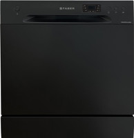 FABER FFSD 6PR 8S ACE BLACK Free Standing 8 Place Settings Intensive Kadhai Cleaning| No Pre-rinse Required Dishwasher