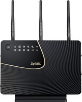 Zyxel Simultaneous Dual-Band Wireless N900 Media Gigabit Ethernet (NBG5715) 1000 Mbps Router(Black, Dual Band)