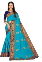 narayanmuni fashion Embroidered Bollywood Jacquard Saree(Multicolor)