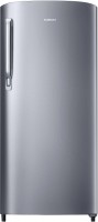 View Samsung 192 L Direct Cool Single Door 2 Star (2021) Refrigerator(Grey Silver, RR19A241BGS/NL)  Price Online