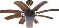 Syska ESC-001YY-BR 1080 mm 8 Blade Ceiling Fan(Brown, Pack of 1)