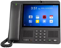 IGADG Android 4G LTE Fixed wireless phone for home and Office Cordless Landline Phone(Black)