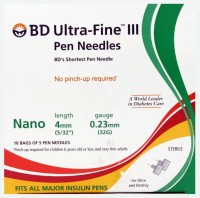 BD ULTRA FINE PEN NEEDLE Medical Needle(Green)